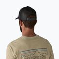 Patagonia P-6 Logo LoPro Trucker шапка черна 6