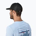 Patagonia P-6 Logo Trucker шапка черна 4