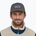 Patagonia P-6 Logo Trucker шапка forge grey 3