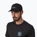 Шапка с козирка Patagonia P-6 Label Trad black 3