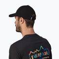 Шапка с козирка Patagonia P-6 Label Trad black 4