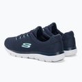 Дамски обувки за тренировка SKECHERS Summits navy/light blue 3