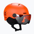 Детска ски каска Salomon Grom Visor orange L40836900