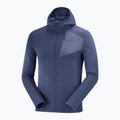 Мъжки суитшърт Salomon Outline FZ с качулка Navy blue LC1712100