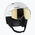 Ски каска Salomon Driver Pro Sigma бяла/черна бронзова 10