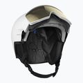 Ски каска Salomon Driver Pro Sigma бяла/черна бронзова 13