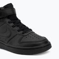 Детски обувки Nike Court Borough Mid 2 black/black/black 7