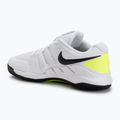 Детски тенис обувки Nike Court Vapor X Jr white/volt/black 3