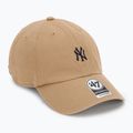 47 Марка MLB New York Yankees Базова шапка CLEAN UP каки
