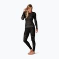 Дамска термоактивна блуза Smartwool Intraknit Merino 200 Crew black/white 5