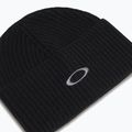 Зимна шапка Oakley Ellipse Ribbed Beanie blackout 3