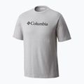 Мъжка тениска Columbia CSC Basic Logo сива heather 4