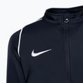 Детски футболен суитшърт Nike Dri-FIT Park 20 Knit Track обсидиан/бяло/бяло 3