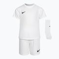 Футболен комплект Nike Dri-FIT Park Little Kids бял/бял/черен