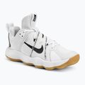 Nike React Hyperset обувки за волейбол бяло/черно/гума светлокафяво