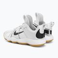 Nike React Hyperset обувки за волейбол бяло/черно/гума светлокафяво 6