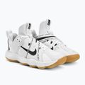 Nike React Hyperset обувки за волейбол бяло/черно/гума светлокафяво 7