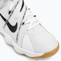Nike React Hyperset обувки за волейбол бяло/черно/гума светлокафяво 10