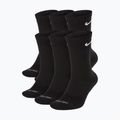 Мъжки чорапи Nike Everyday Plus Cushioned Crew 6 чифта black/white
