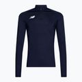 Мъжки футболен суитшърт New Balance Training 1/4 Zip Плетено тъмносиньо NBEMT9035