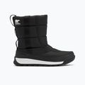 Sorel Outh Whitney II Puffy Mid детски ботуши за сняг черни 8