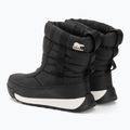 Sorel Outh Whitney II Puffy Mid детски ботуши за сняг черни 3