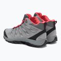 Дамски ботуши за трекинг Columbia Redmond III Mid Wp steam/red coral 3