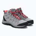 Дамски ботуши за трекинг Columbia Redmond III Mid Wp steam/red coral 4