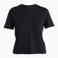 Дамска тениска за трекинг Icebreaker Merino 150 Tech Lite III SS Crop Tee black 6
