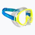 Детска маска за шнорхелинг Mares Jelly lime/blue/clear 2