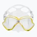 Маска за гмуркане Mares X-Vision прозрачна жълта 411053 2