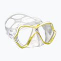 Маска за гмуркане Mares X-Vision прозрачна жълта 411053 6