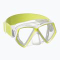 Детски комплект за шнорхелинг Mares Combo Pirate Neon yellow/white/clear 411788BB 2