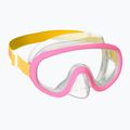 Детски комплект за шнорхелинг Mares Combo Jelly pink/yellow/clear 2