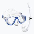 Детски комплект за шнорхелинг Mares Tapu Jr blue/white/clear