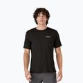Мъжка тениска Patagonia Cap Cool Merino Blend Graphic Shirt Heritage header/black