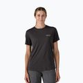 Дамска тениска Patagonia Cap Cool Merino Blend Graphic Shirt heritage header/black