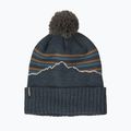 Patagonia Powder Town зимна шапка fitz roy stripe knit/smolder blue