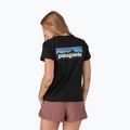 Дамска тениска Patagonia P-6 Logo Responsibili-Tee black 2