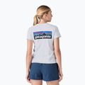 Дамска тениска за трекинг Patagonia P-6 Logo Responsibili-Tee white 3