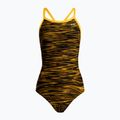 Дамски бански от една част TYR Fizzy Diamondfit black and gold DFIZ_008_28