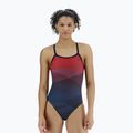 Дамски бански от една част TYR Forge Diamondfit red/multi 4