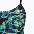 Дамска бански костюм от една част TYR Durafast Elite Energy Cutoutfit green 3