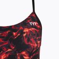 Дамски бански костюм от една част TYR Durafast Elite Energy Cutoutfit red 3