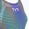 Дамски цял костюм за плуване TYR Avictor Luminins Closed Back elec lime 3
