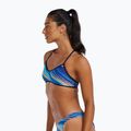 Горнище на бански костюм TYR Riptidal Trinity teal/orange 3