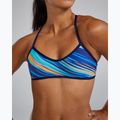 Горнище на бански костюм TYR Riptidal Trinity teal/orange 5