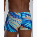 Мъжки боксерки за плуване TYR Durafast Elite Riptidal Square Leg teal/orange 9