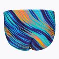 Мъжки слипове за плуване TYR Durafast Elite Riptidal Briefs teal/orange 2