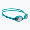Детски очила за плуване TYR Swimple Metallized silver / blue